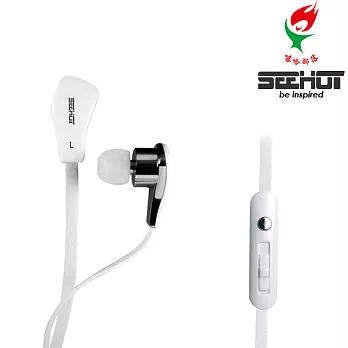SeeHot 嘻哈部落入耳式立體聲有線耳機(SH-MHS680)-白色