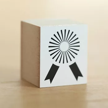 【水縞】印章_花りぼん[STD-H_3]