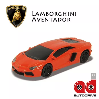 AutoDrive 汽車造型隨身碟 - Lamborghini Aventador (8G-橘)