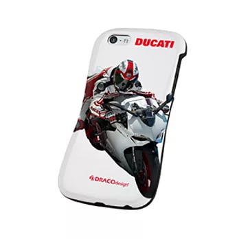 DRACO ALLURE CPDU DUCATI超薄背蓋保護殼for iPhone 5 C (白2)
