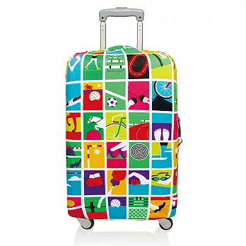 LOQI 行李箱套│奧運會【L 號】