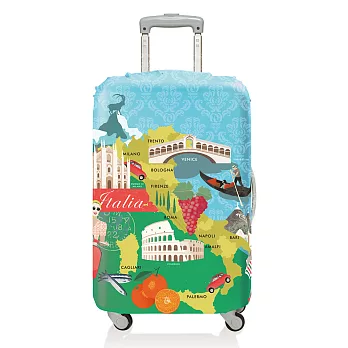 LOQI 行李箱套│義大利【L 號】
