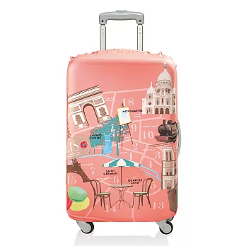 LOQI 行李箱套│巴黎【L 號】