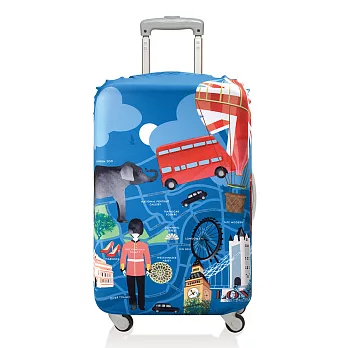 LOQI 行李箱套│倫敦【L 號】