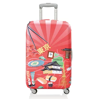LOQI 行李箱套│東京【L 號】