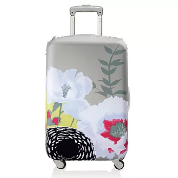 LOQI 行李箱套│牡丹【L 號】