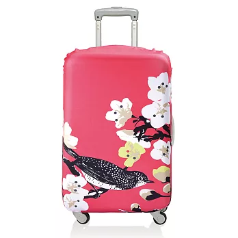 LOQI 行李箱套│櫻桃花【L 號】