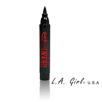 《L.A. Girl》搖滾超濃黑眼線液筆MARK MY EYES - BLACK(3ml/支)