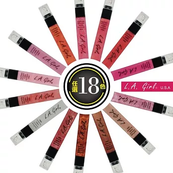 《L.A. Girl》誘惑豐唇翹唇蜜(8.5ml)(共18色可選)透明晶亮 Shiny