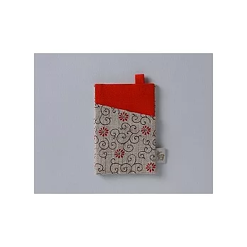 遊中川小紋識別證夾/花唐草