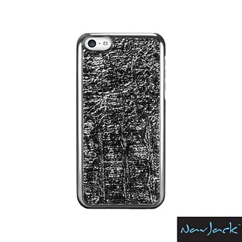 NavJack iPhone 5c Nebula 星燦壓紋玻纖複合材料背蓋亮銀色