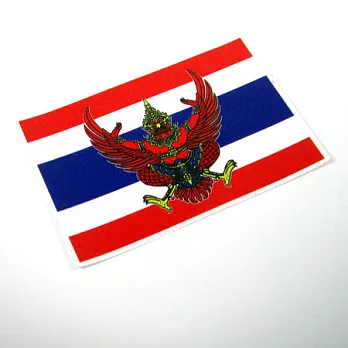 【國旗商品創意館】泰國徽旗長形抗ＵＶ、防水貼紙2入／Thailand／世界多國款可選購