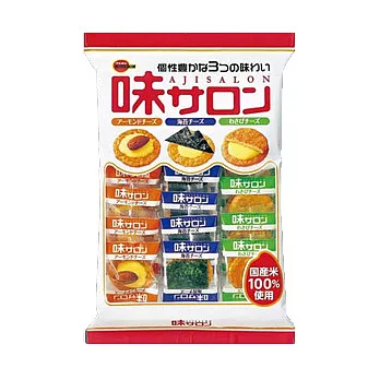 日本【Bourbon】布如蒙3味沙龍米果