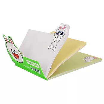 [N次貼] 4＂X3＂ 3款60張魔術便條磚-LINE兔兔 - 62082