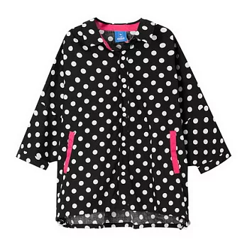 【CACO】CACO ST．美式陌頭．點點飛鼠七分袖襯衫外衣(女)FREE黑