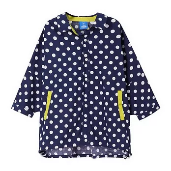 【CACO】CACO ST．美式陌頭．點點飛鼠七分袖襯衫外套(女)FREE丈青