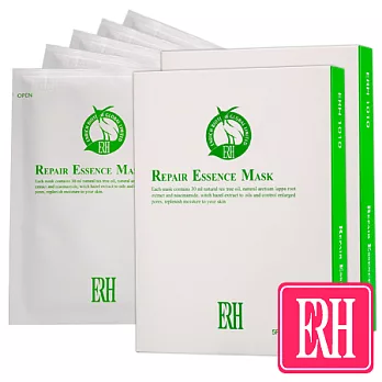 【ERH】控油面膜超值組(緊緻活氧控油平衡面膜(5片裝)買ㄧ送ㄧ)