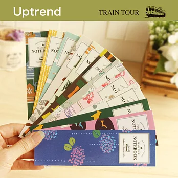 Uptrend 電車筆記書籤(12入)