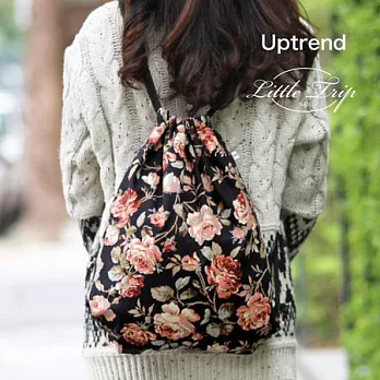 Uptrend 小旅行束口揹袋/Red Rose