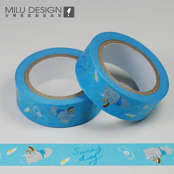 MILU DESIGN 手繪風紙膠帶-好日子