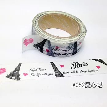 韓國MASKING TAPE標記紙膠帶-愛心塔
