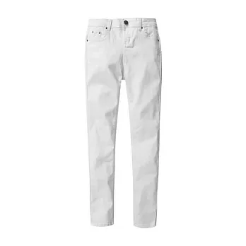 【CACO】CACO SURF．美式休閒．粉彩素色長褲(女)M白