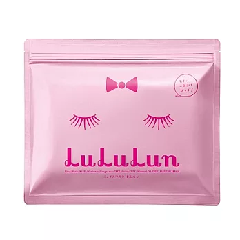 日本LuLuLun保溼面膜-粉42入