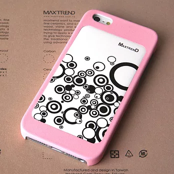 MAXTREND精緻燒窯iPhone5精密陶瓷手機保護殼-普普風粉(MT011027DP2)普普風粉