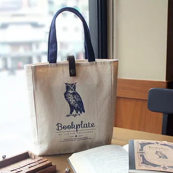 ultrahard Bookplate 藏書票閱讀書袋系列- ﹣貓頭鷹