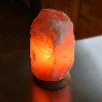 【Naluxe】義大利設計水晶鹽燈-山明