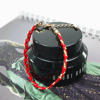 【PinkyPinky Boutique】氣質幸運手環 (紅色)