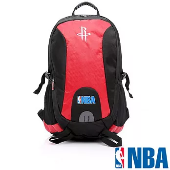NBA 樂活運動後背包(火箭隊)RLB0006D-黑/紅
