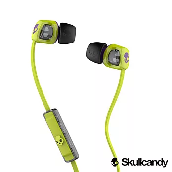 【Skullcandy】SMOKIN BUD 2 IN-EAR W/MIC 1 HOT LIME/PUR 入耳式耳機