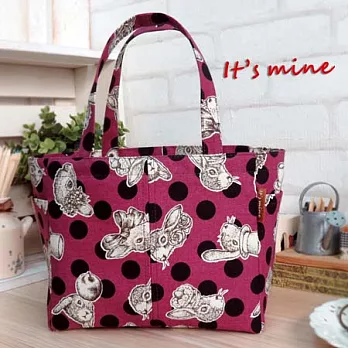 It’s mine 束口托特包系列-道奇兔家族-紫
