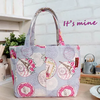 It’s mine 束口托特包系列-Amour之心-紫