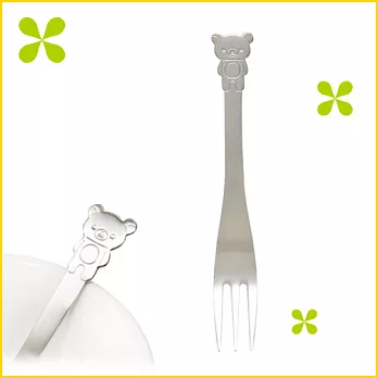 San-X 日製 拉拉熊 不鏽鋼 叉子(S) KY96201