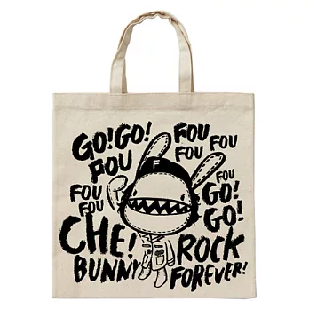 《Foufou》胚布手提袋- 野要革命CHE BUNNY