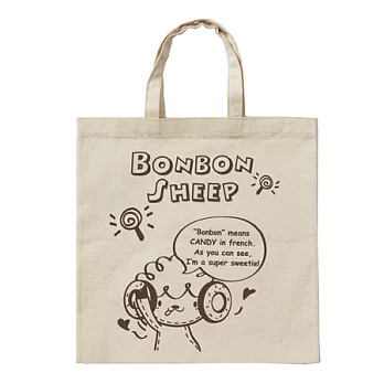 《Foufou》胚布手提袋- Bonbon羊