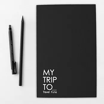 Travel Funs 旅行計畫本 黑色