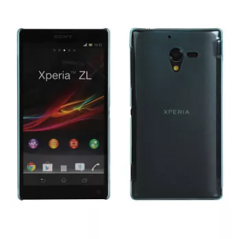 【BIEN】SONY Xperia ZL 簡約超薄羽量硬質保護殼 (霧粉藍)