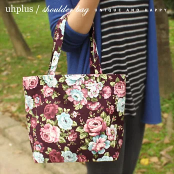uhplus 肩背包- 薔薇詩篇(貴族紫)