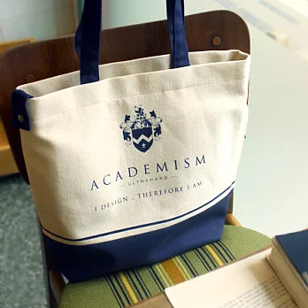 ultrahard academism 學院風托特包系列﹣騎士藍