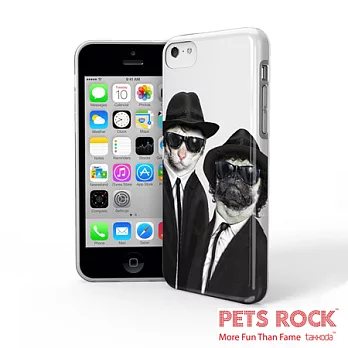 PETS ROCK寵物搖滾- iPhone 5C手機保護殼 - GG (Black)