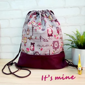 It’s mine 束口後背包系列-紫迷香-紫