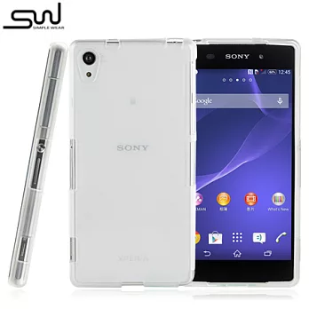 SIMPLE WEAR SONY XPERIA Z2 專用TPU 保護套 - 透白