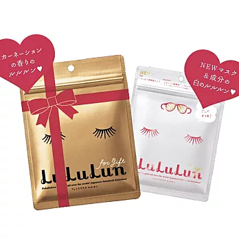 日本Lululun康乃馨保濕面膜禮盒