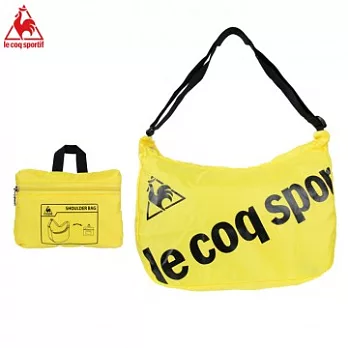 le coq sportif 公雞 輕量側背包黃色