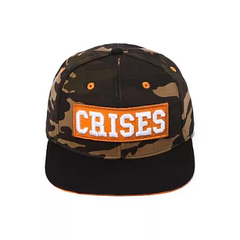 【CACO】CRISES迷彩繡章棒球帽迷彩