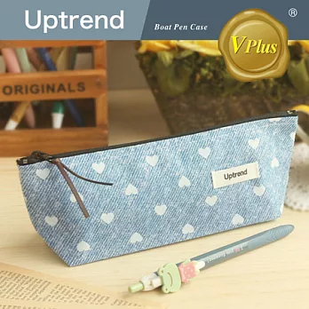 Uptrend/V-plus‧牛仔甜心船型筆袋