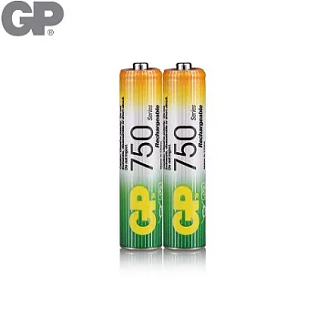 GP低自放鎳氫充電池4號750mAh (2入)